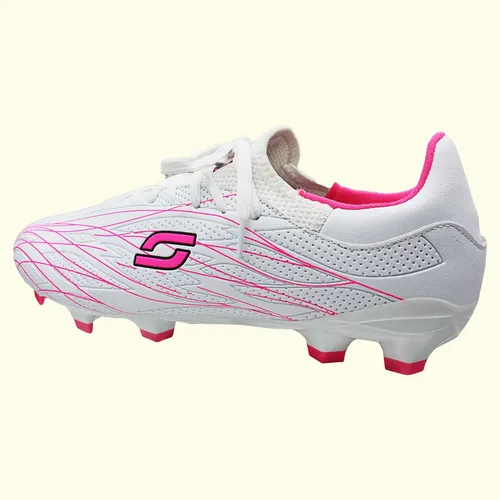 Botines de futbol blancos sale