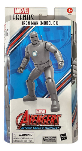 Iron Man Mark 1 Model 01 Marvel Legends Avengers Beyond 2023