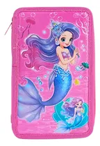 Comprar Cartucheras Estampadas 2 Pisos Con Utiles Escolares,okidoki