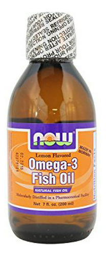 Aceite De Pescado Omega 3 Sabor Limón 200 Ml