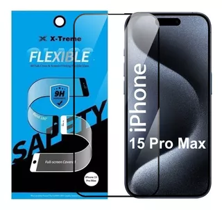 Screen Flex 3d Nano Glass X-treme Para iPhone 15 Series 2023