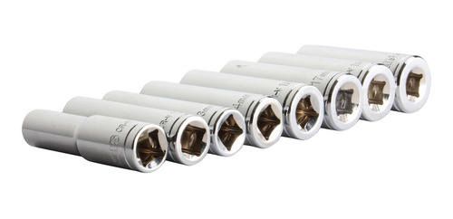 Dado Extenso Acero Cromo Vanadio 3/8 12 Mm Mikels