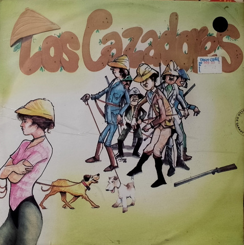 Disco Lp - Los Cazadores / Los Cazadores. Album (1988)