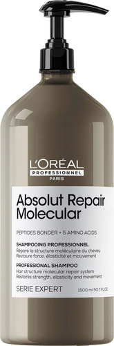 Loreal Shampo Absolut Repair Molecular 1500 Ml