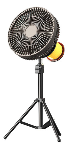Ventilador De Trípode Con Ángulo De Luz Ventiladores De