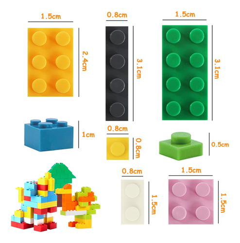 Bloques De Construcción Clásicos Básicos A Granel Para Niños