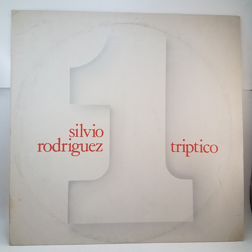 Silvio Rodriguez - Triptico 1 -  1984  Vinilo - Ex