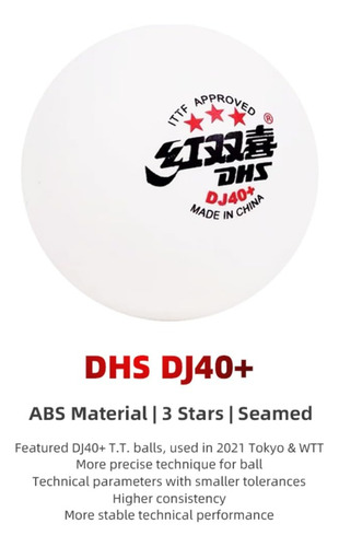 Juego De 6 Pelotas De Ping Pong Profesionales 3 Estrellas
