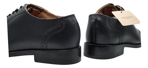 Zapato Vestir Hombre Triples Piel Borrego Vaqueta 36151
