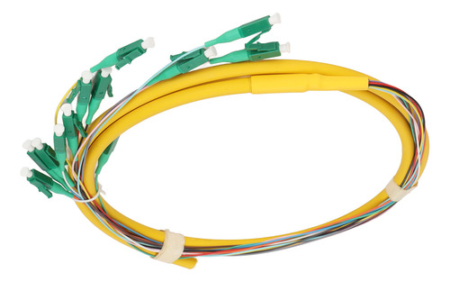 Cable Óptico De Fibra Óptica En Espiral Monomodo De 12 Hilos