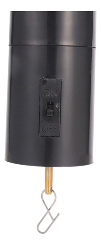 T Motor Giratorio Negro Colgante Para Hilandero Y