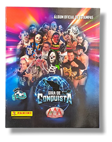 Álbum +50 Sobres Aaa Gira De Conquista (250 Estampas) Panini