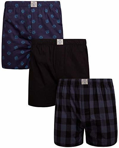 Set De 3 Boxer Talla X Large Para Hombre En Algodón