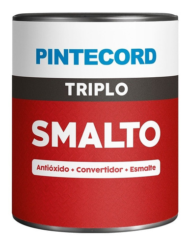 Esmalte Convertidor Sintetico Pintecord Smalto Triple 1lt N