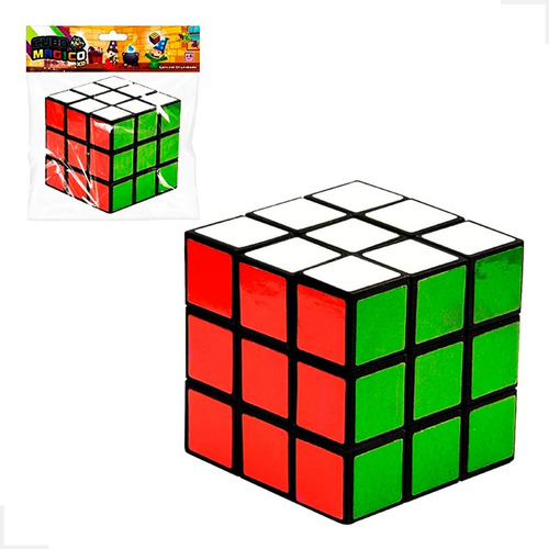 Cubo Mágico Grande 6x6x6 Profissional Didático Original