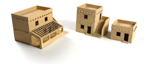 1/72 Kits De Modelo De Construcción De Madera Estilo A
