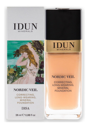 Base De Maquillaje Líquida Idun Minerals Nordic Veil 307 26