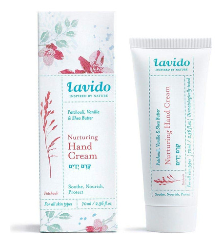 Lavido - Crema De Manos Natural Nutritiva (2.36 Fl Oz | 2.4f