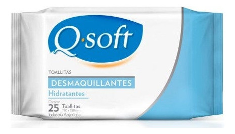 Pack X 24 Unid. Toallitas Desmaquillantes  Hidrata Q-soft