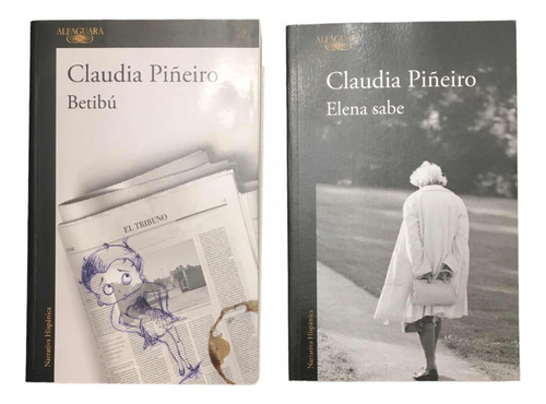 Betibu- Elena Sabe- Claudia Piñeiro- Por 2 Libros