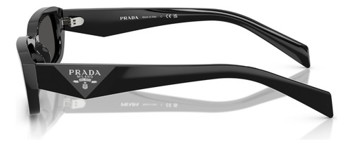 Gafas de sol Prada Catwalk Black Prb06s 16k08z-53 con lente gris
