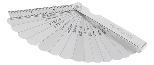 Calibrador De 15 Hojas Std / Mm, Truper 14395