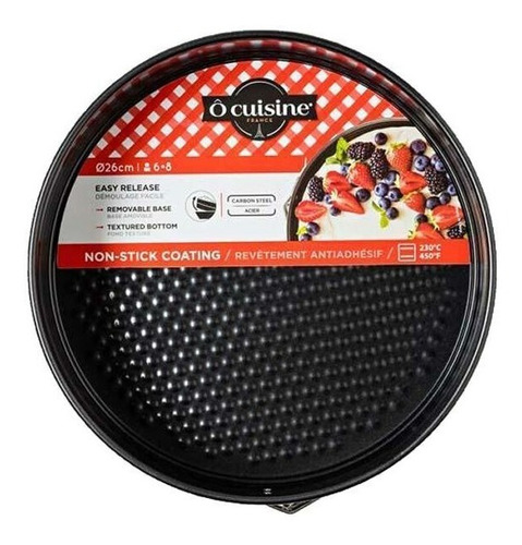 Tortera Desmontable Ocuisine Antiadherente Pettish Online Cg Color Negro