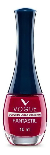 Esmalte Para Uñas Vogue Fantastic De Larga Duración 10 Ml Color Merlot