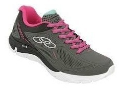 Tênis Olympikus Spirit 2 Feminino - Chumbo E Pink