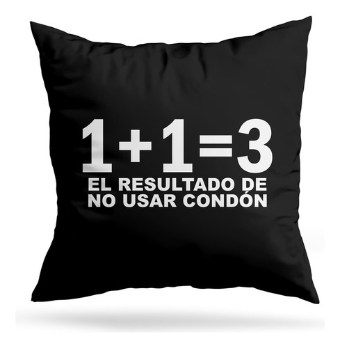 Cojin Deco Por No Usar Condon (d0728 Boleto.store)