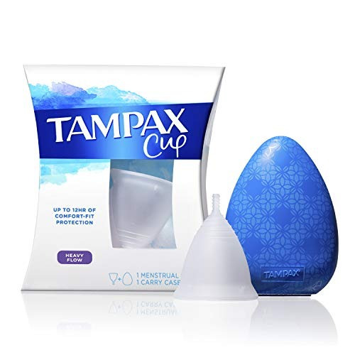 Tampax Flujo Pesada Copa Menstrual Hasta 12 Horas De Protec