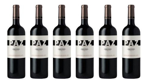 Vino Paz Finca Las Moras Cabernet Franc 750 Ml Pack X6