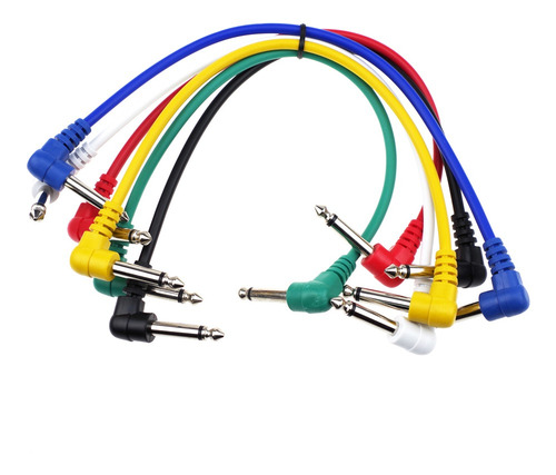 Cable Para Guitarra, 6 Pulgadas, Colores, Cable De Conexión