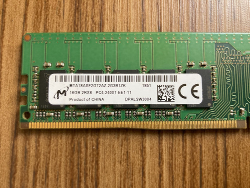 Imagem 2 de 3 de Memória 16gb Ddr4 Dell Snpcx1kmc/16g