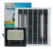 Comprar Reflector Led Solar 200w Recargable Panel, Control Reikpro