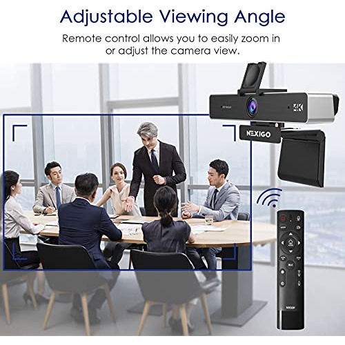 Webcam Certificada Zoom - N950p Webcam 4k Zoom, Sensor ...