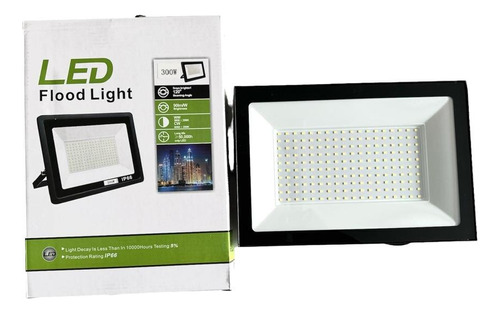 Foco Proyector De Area Led Reflector Exterior 300w Ip 66frío