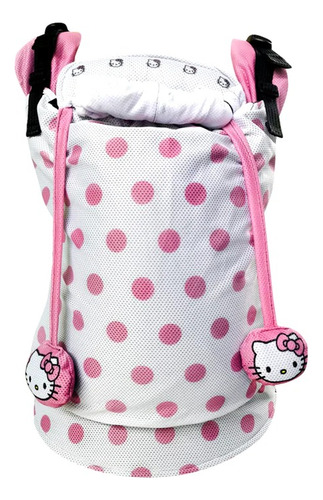 Mochila Canguro Ergonómica  4 En 1 La Rebozeria Kitty Pastel