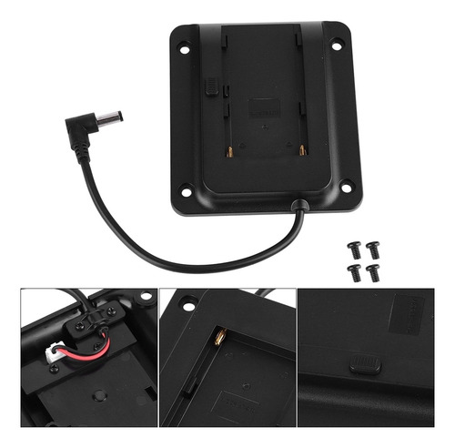 Placa Adaptadora De Cámara De Batería Para Np-f970 F550 F770