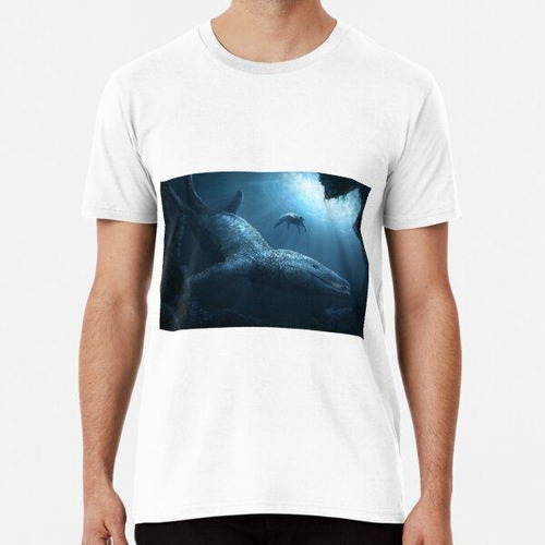 Remera Pliosaurus Kevani Madre Y Ternero Algodon Premium