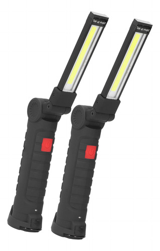 Luz Led De Trabajo Recargable Con Base Magnética Para