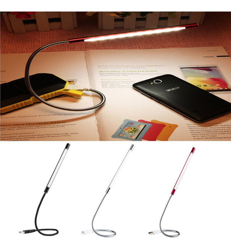 Escritorio Led De Barra Flexible Con Luz Usb Portátil
