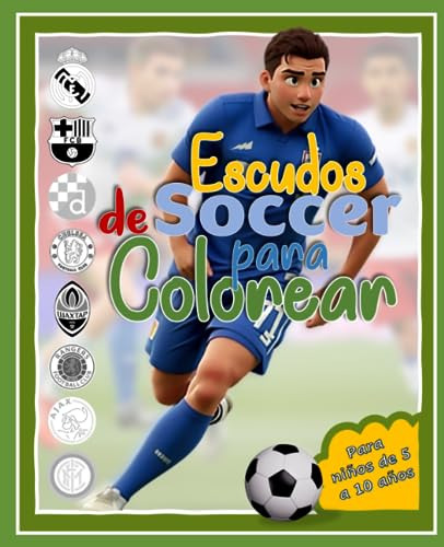 Escudos De Fútbol (soccer) Para Colorear - Niños Y Niñas De