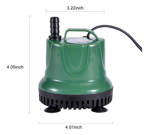 ... Bomba De Agua Sumergible 25w 1600l/h Mini Bomba De