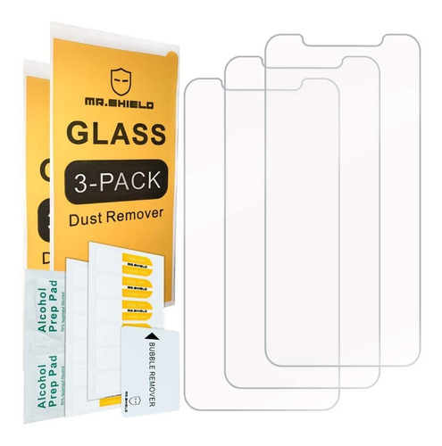 Protector De Pantalla Para iPhone XR Vidrio Templado 3 Uds