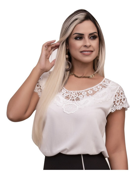 blusa branca evangelica