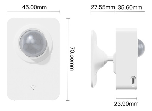 Sensor De Movimiento Inalámbrico + Smart Switch On/off Wifi