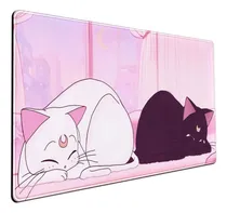 Comprar Mouse Pad Largo Arte Cute Kawaii Gatitos Anime 40x90cm