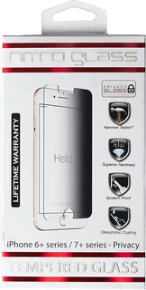 Znitro Para iPhone 7 Plus Nitro Glass Privacy Screen Protect