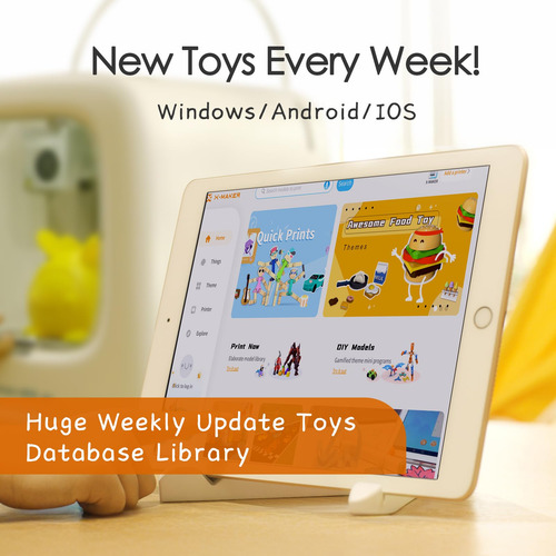 Impresora 3d Aoseed Para Niños Control Wi-fi Mmg